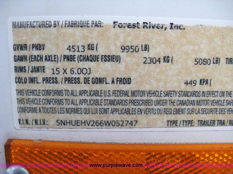 image for item 8186 2006 Cargo Mate cargo trailer