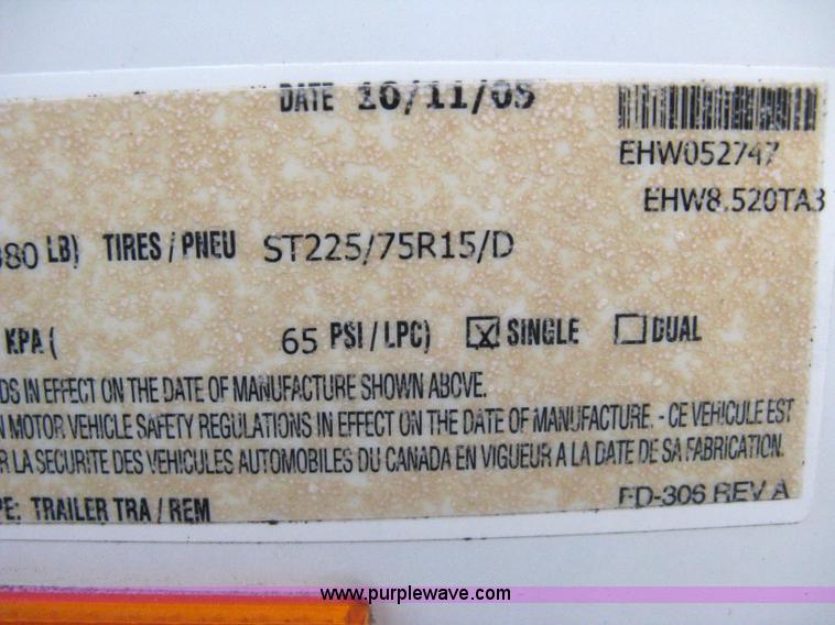 image for item 8186 2006 Cargo Mate cargo trailer