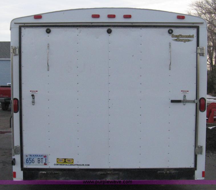 image for item 8187 2009 Continental Trail Wind cargo trailer