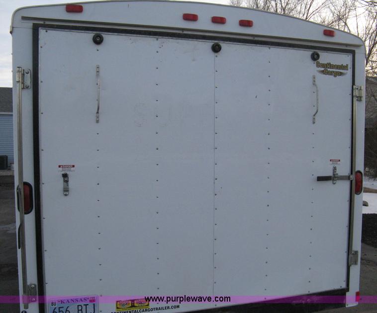image for item 8187 2009 Continental Trail Wind cargo trailer