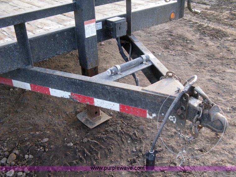 image for item 8196 2007 Load Trail tandem axle flat bed trailer