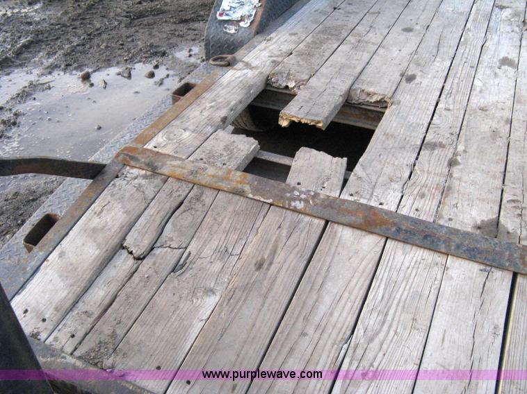 image for item 8196 2007 Load Trail tandem axle flat bed trailer