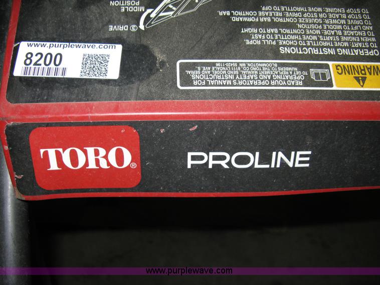 image for item 8200 (2) Toro ProLine commercial walk behind mowers