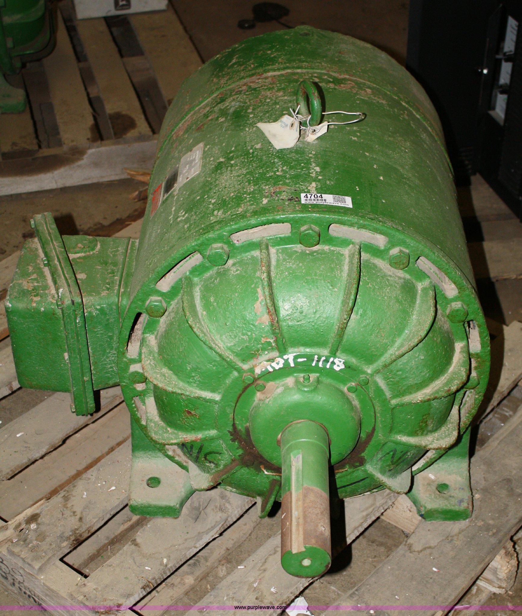 Continental electric motor in Lawrence, KS Item 4704 sold Purple Wave