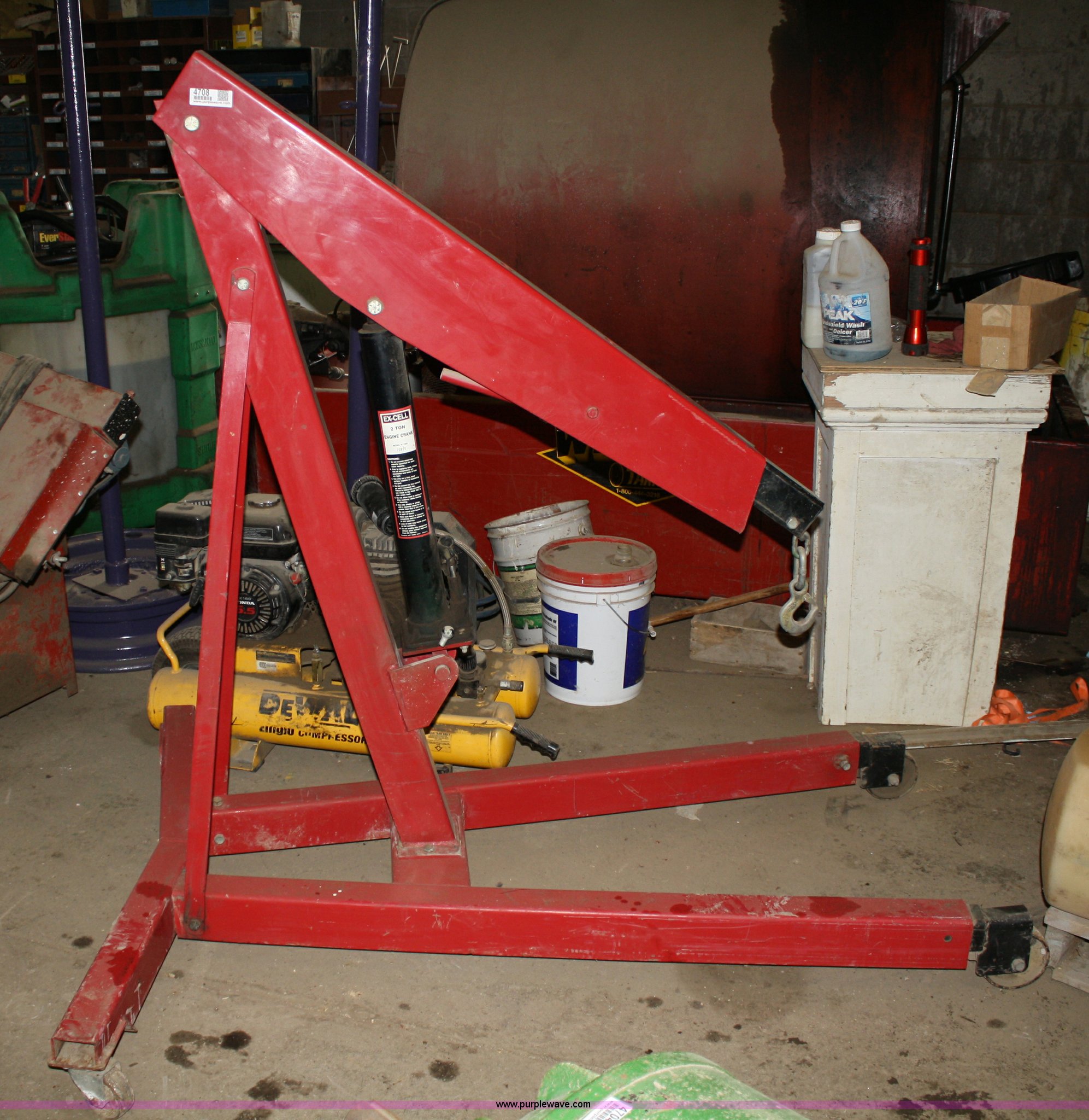 ExCell engine crane in Lawrence, KS Item 4708 sold Purple Wave