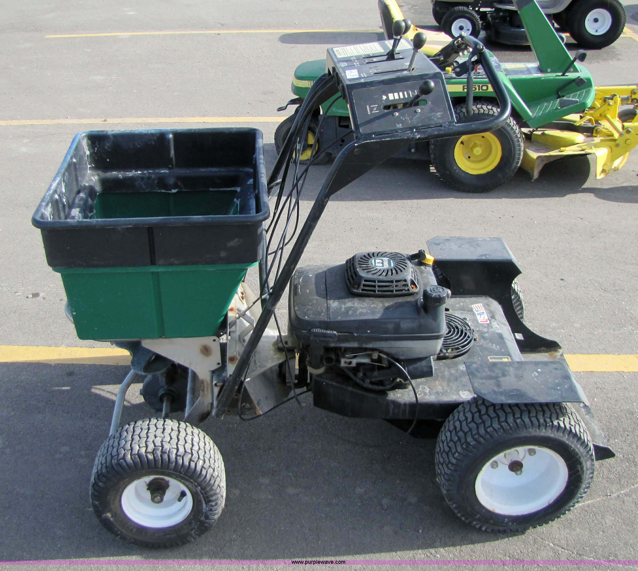 Lesco commercial plus spreader in Manhattan, KS Item 5150 sold