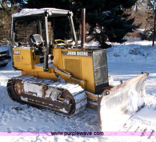 image for item 1000 1989 John Deere 550G dozer