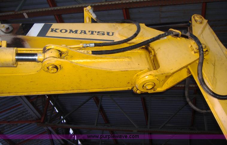 image for item 1501 Komatsu PC38UU mini excavator