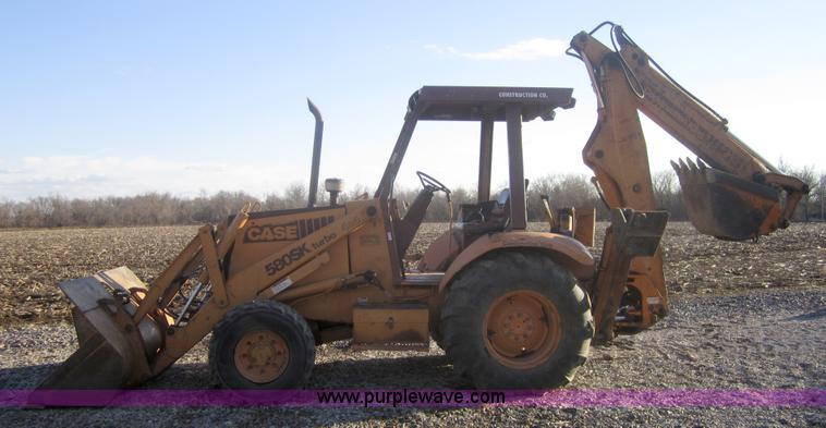 image for item 3125 Case 580 Super K backhoe