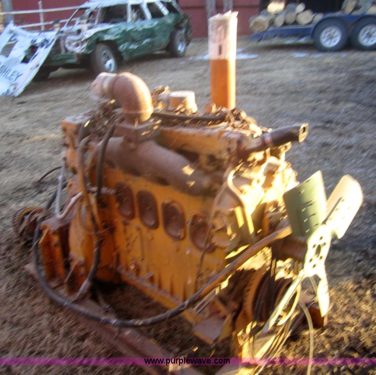 image for item 3126 471 Detroit Diesel engine with hydraulic pump