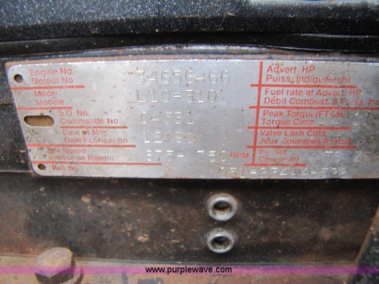 image for item 3576 1992 Peterbilt 378 dump truck