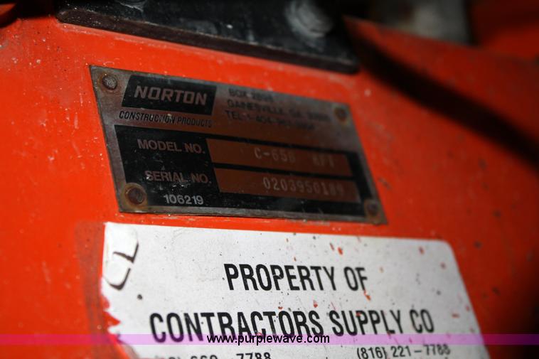 image for item 4775 Norton Clipper C65-B concrete saw