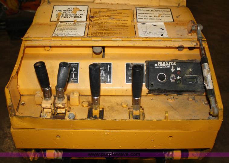 image for item 4776 2002 Rammax trench compactor