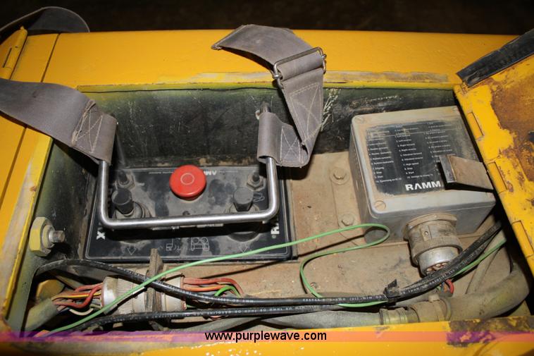 image for item 4776 2002 Rammax trench compactor