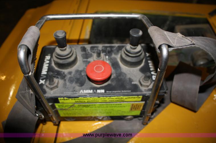image for item 4776 2002 Rammax trench compactor
