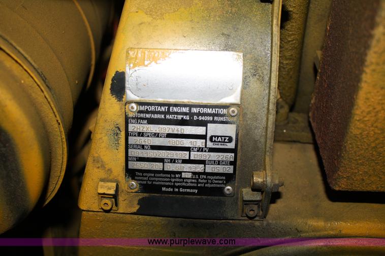 image for item 4776 2002 Rammax trench compactor