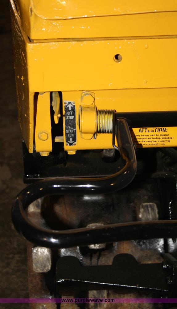 image for item 4776 2002 Rammax trench compactor