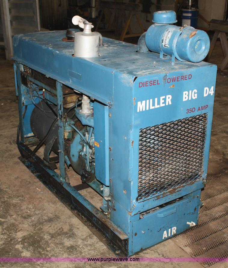 image for item 4781 Miller Big D4 welder