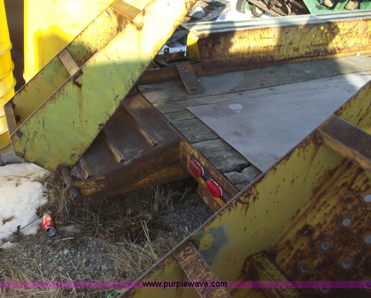 image for item 5371 1997 Belshe T-16 16' equipment trailer