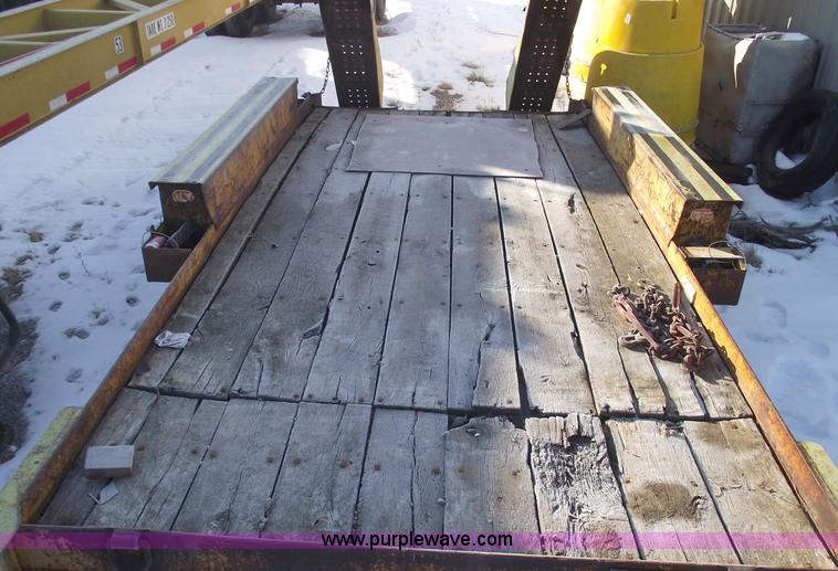 image for item 5371 1997 Belshe T-16 16' equipment trailer