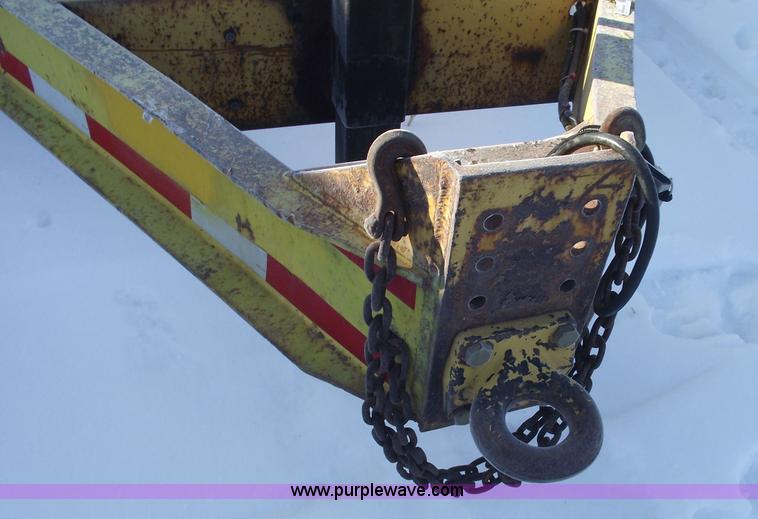 image for item 5371 1997 Belshe T-16 16' equipment trailer