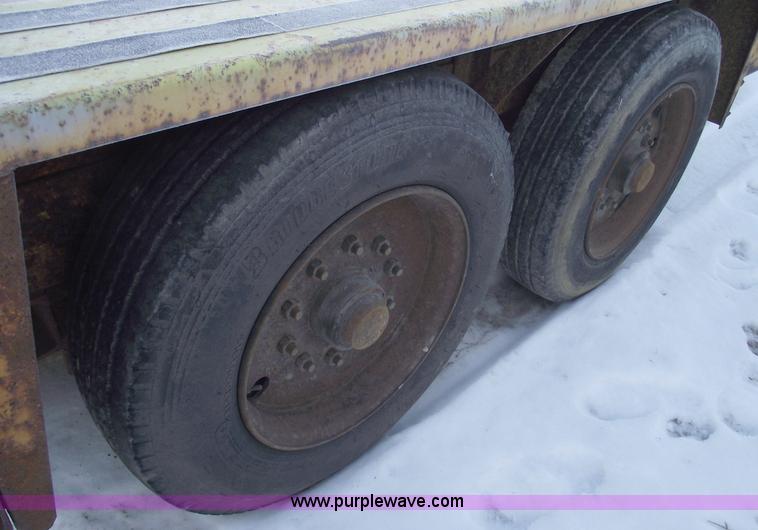 image for item 5371 1997 Belshe T-16 16' equipment trailer