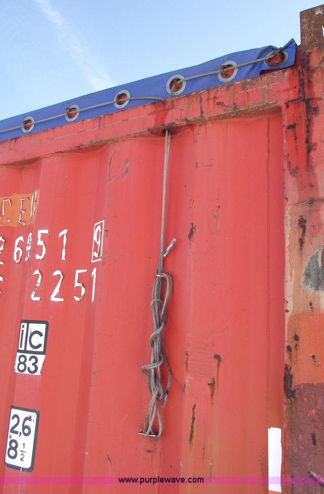 image for item 5374 20' Genstar container with open top