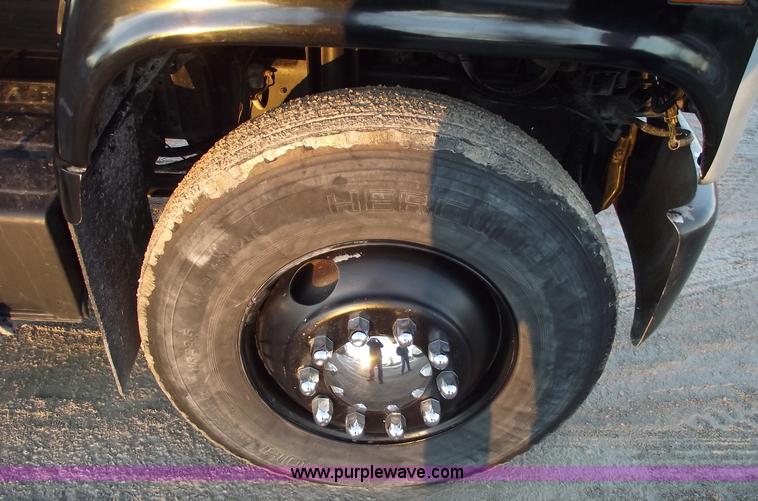 image for item 5375 1990 Chevrolet Kodiak single axle dump truck