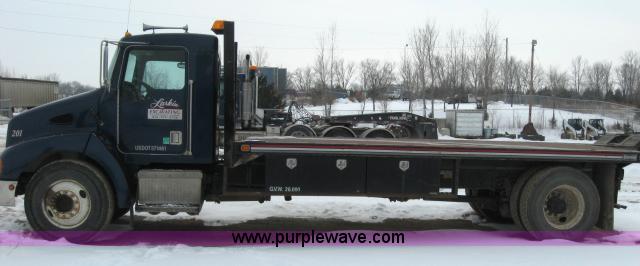 image for item 5550 1997 Kenworth T300 flatbed truck