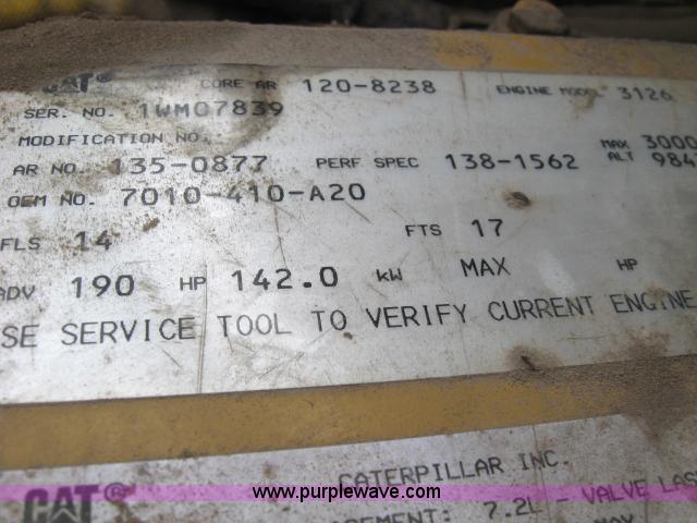 image for item 5550 1997 Kenworth T300 flatbed truck