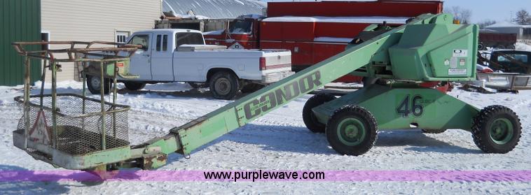 image for item 7792 1986 Condor 46 Qubic-8 elevating work platform