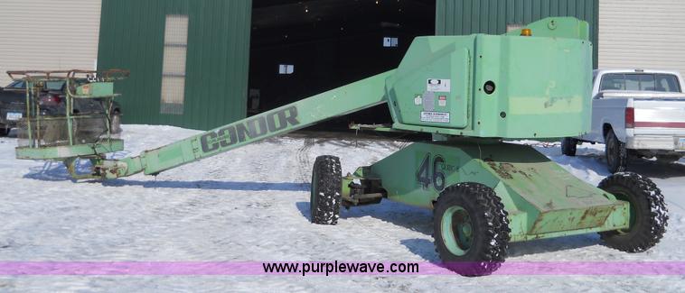 image for item 7792 1986 Condor 46 Qubic-8 elevating work platform