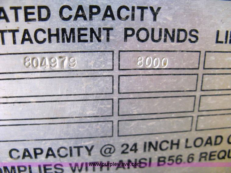 image for item 8115 1998 Gehl DL-8H Dyna Lift telehandler