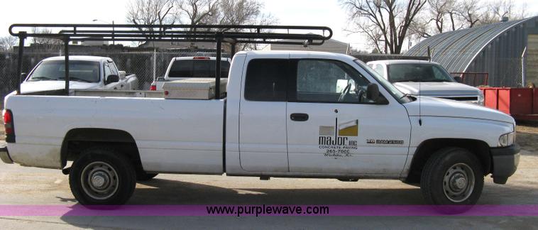 image for item 8144 2001 Dodge Ram 2500 quad-cab pickup truck