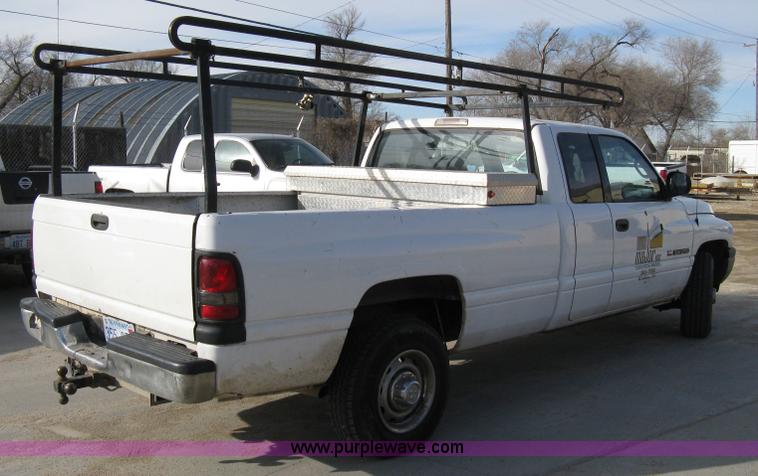 image for item 8144 2001 Dodge Ram 2500 quad-cab pickup truck
