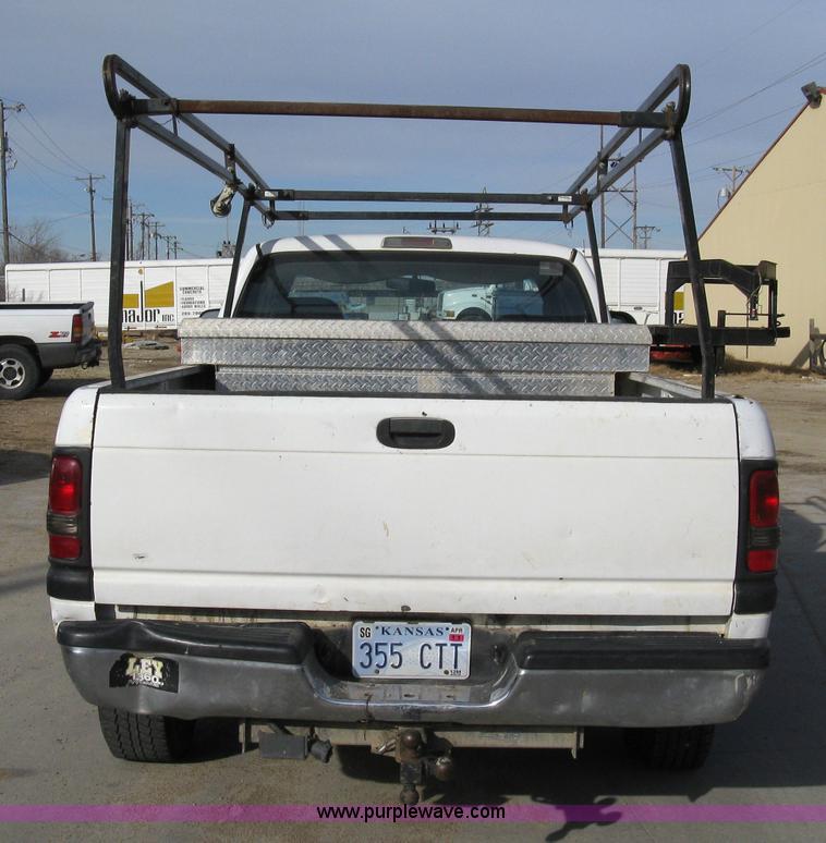image for item 8144 2001 Dodge Ram 2500 quad-cab pickup truck
