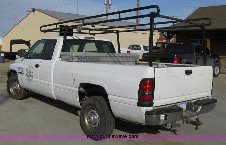 image for item 8144 2001 Dodge Ram 2500 quad-cab pickup truck