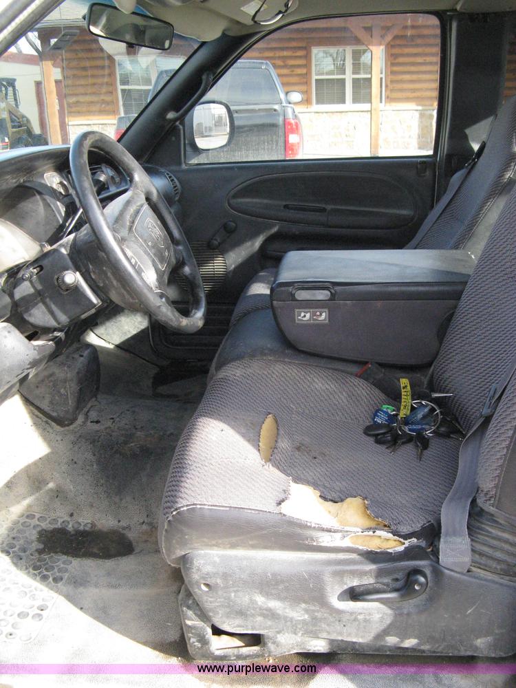 image for item 8144 2001 Dodge Ram 2500 quad-cab pickup truck