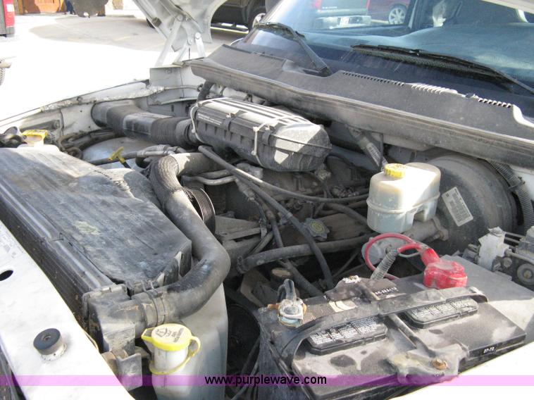 image for item 8144 2001 Dodge Ram 2500 quad-cab pickup truck