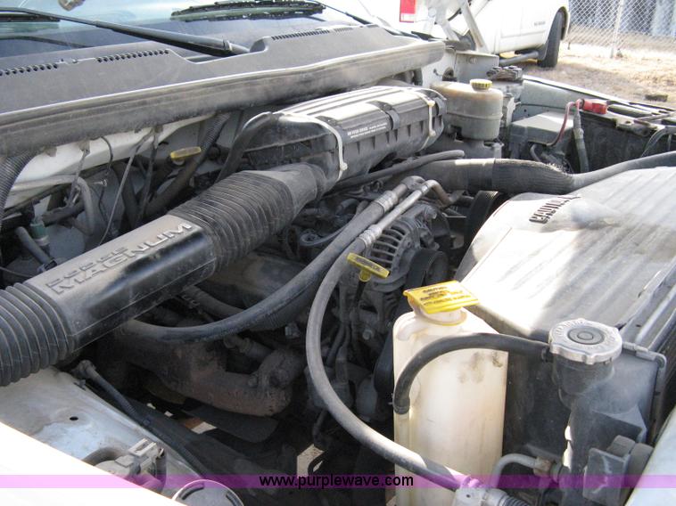 image for item 8144 2001 Dodge Ram 2500 quad-cab pickup truck