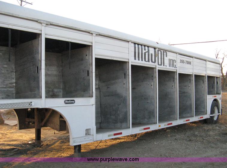 image for item 8151 1982 Hackney & Sons beverage trailer