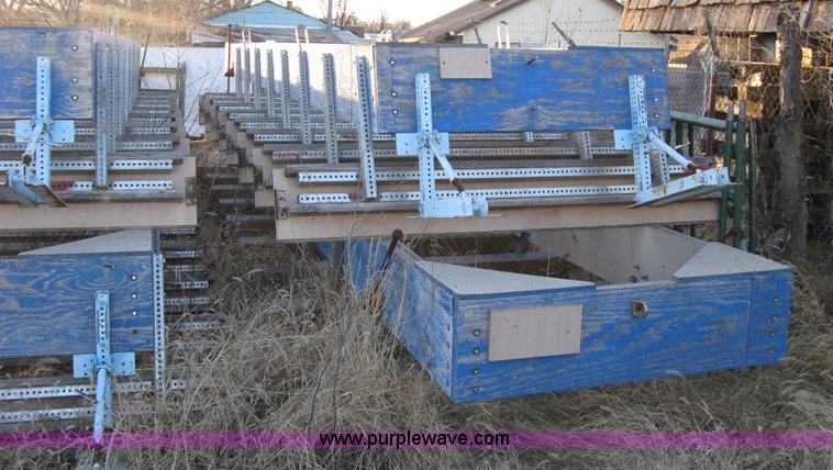 image for item 8152 (4) Gates stadium seat concrete forms