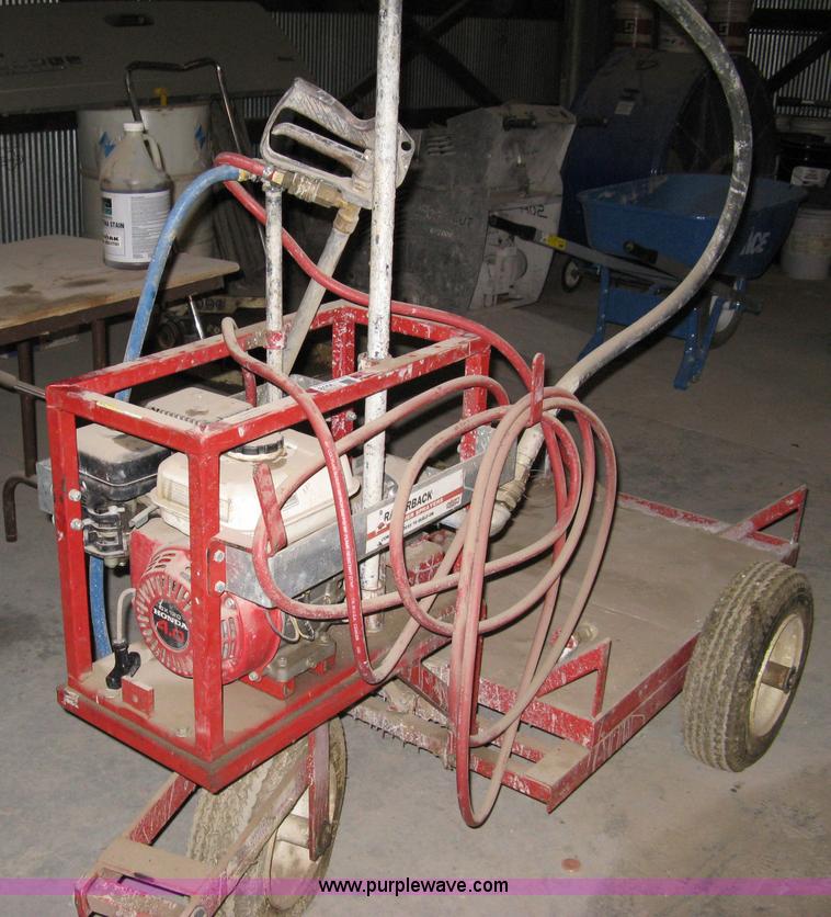 image for item 8155 Razorback power sprayer for concrete currant