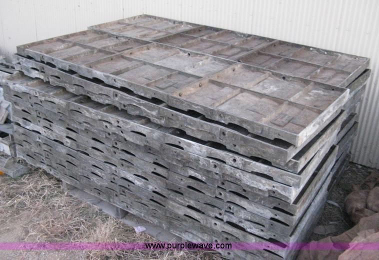 image for item 8161 Con-tech cast aluminum concrete forms