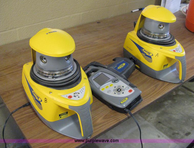 image for item 8181 (2) 2002 Spectra precision laser