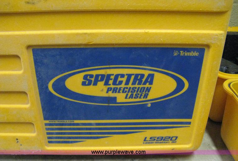 image for item 8181 (2) 2002 Spectra precision laser