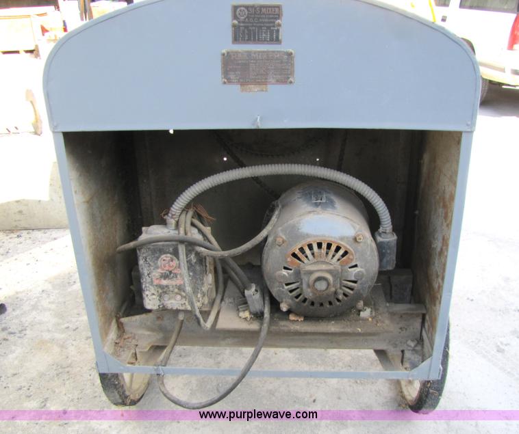 image for item 1509 Rex 3 1/2 - S Mixer concrete mixer