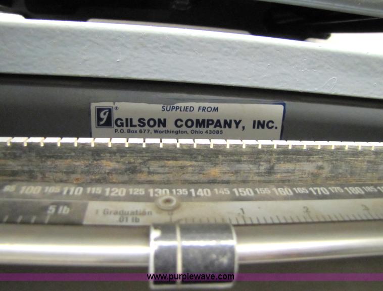 image for item 1510 (2) Gilson Company 300 lb scales