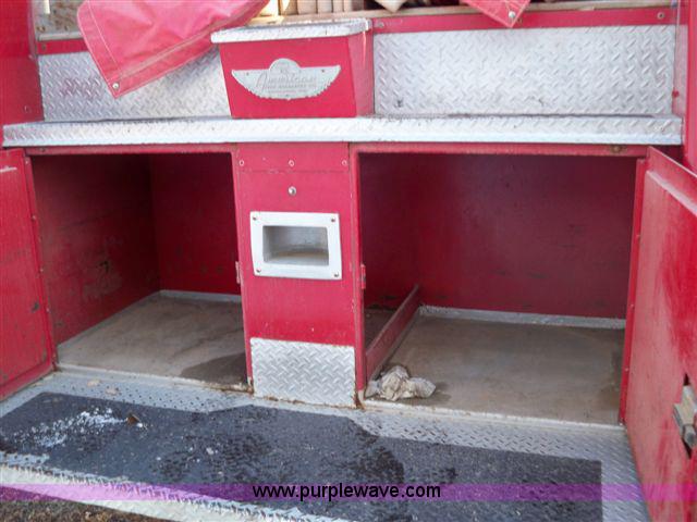 image for item 1683 1966 Ford F750 fire truck