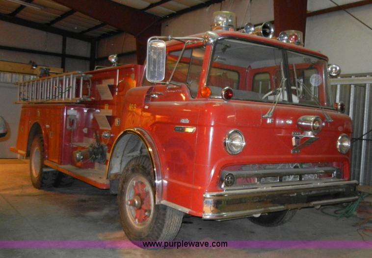 image for item 2210 1973 Ford Towers pumper firetruck